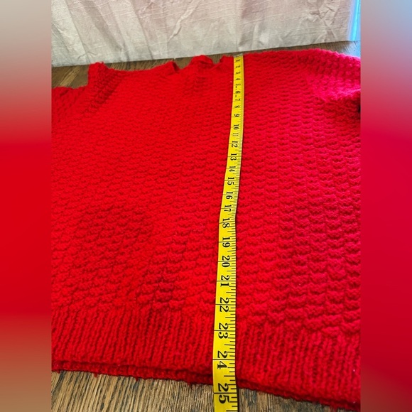 📍 very pretty handmade red knit size L/Xl⚠️ - Picture 8 of 10